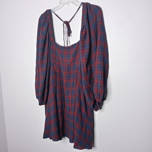 Urban Outfitters plaid dress size large - Picture 3 of 10
